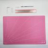 A3/A4/A5 Cutting Board & Stationery Set: Engraving Pen, Ruler, Carving Knife, Mat Board - Multi-piece Handmade Craft Kit