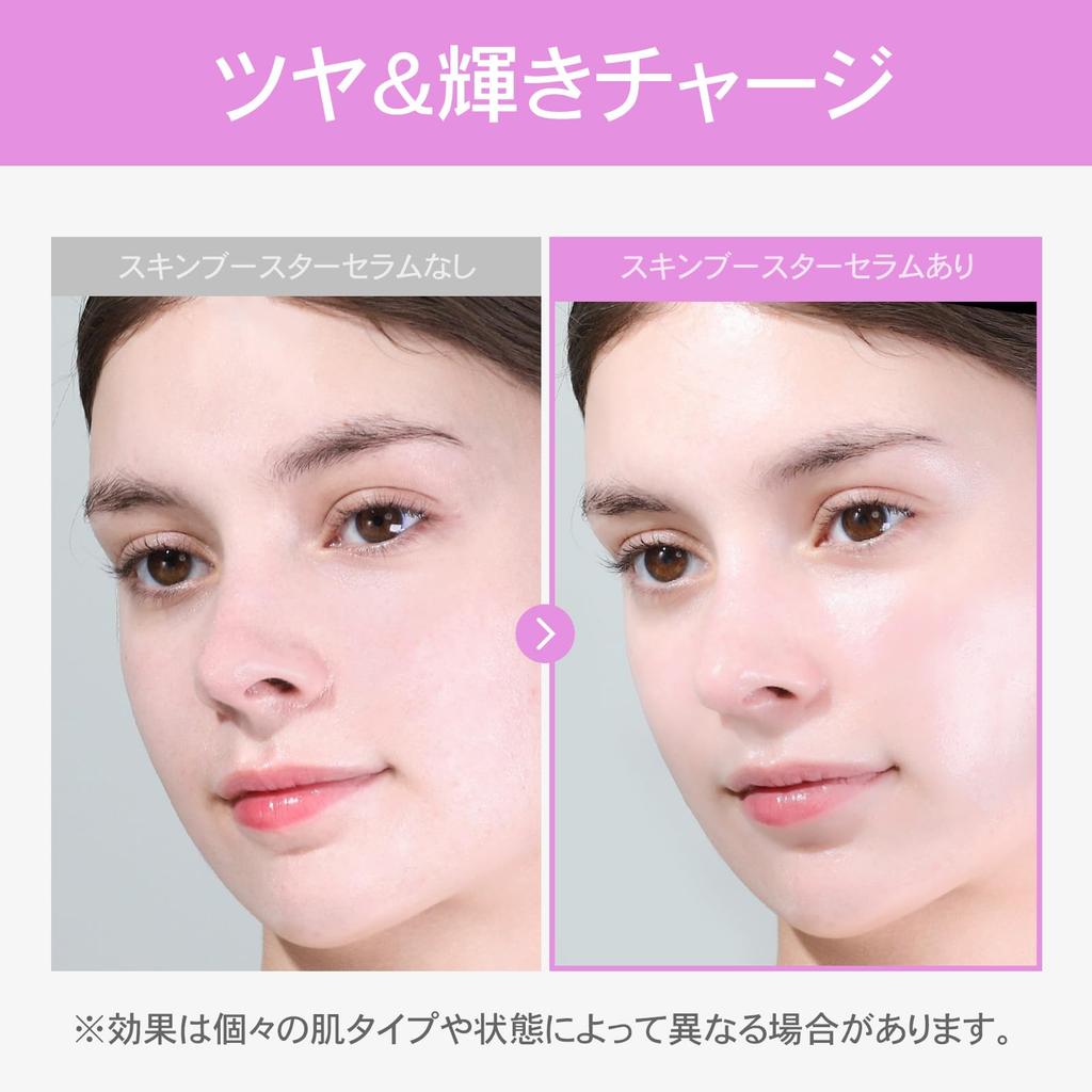 TOSOWOONG 9 Peptide Skin Booster Peptide Serum with Niacinamide and Hyaluronic Moisturizing and Smoothing for Sensitive and Dry Korean Skincare