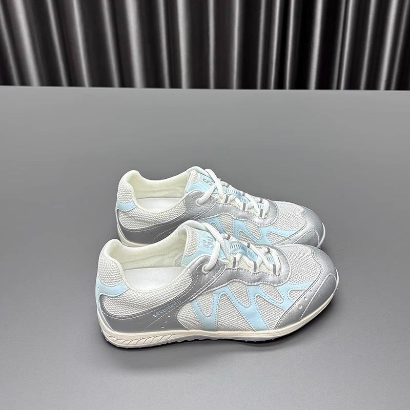 Mesh little white shoes women's summer new thick-soled, light, comfortable and breathable casual sports shoes women