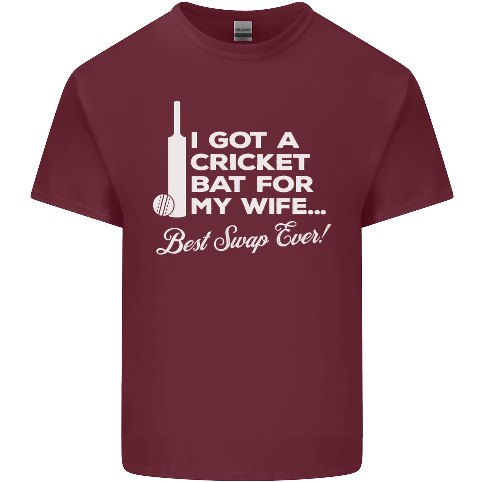 A Cricket Bat for My Wife Best Swap Ever Unisexs Light Cotton TShirt S