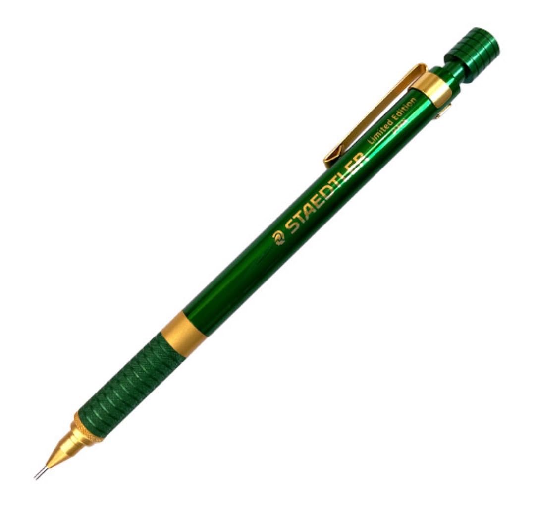 

STAEDTLER Mechanical Green Sekaido Limited 1 925 Pencil, Gold, 0.5mm, Edition, piece, 35-05SGNG