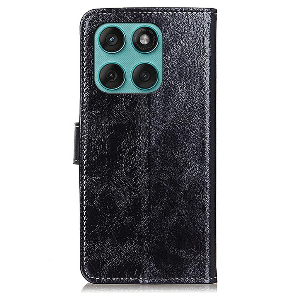 For Motorola Edge 60 5G/60 Fusion 5G/60 Pro 5G Case Wallet Leather Phone Cover Crazy Horse Texture