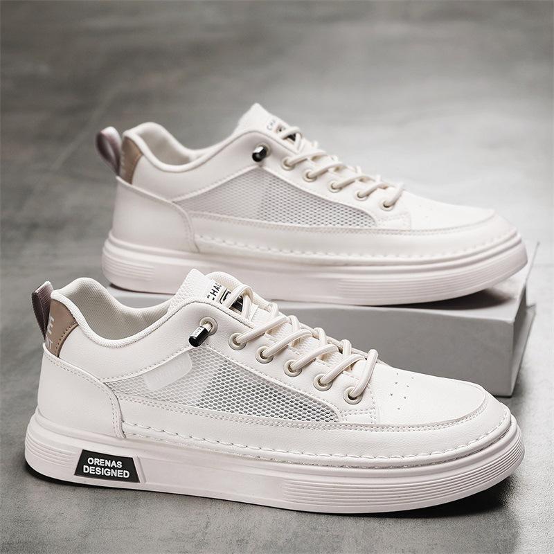 

2025 spring and summer men s new trend versatile simple daily leisure comfortable round head fashion men s board shoes 39