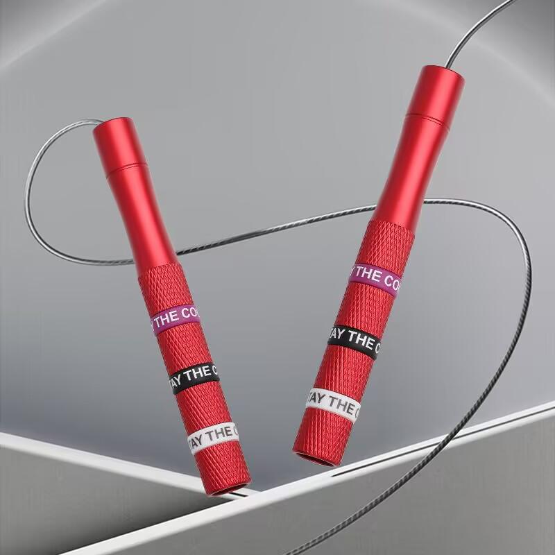 Steel Wire Speed Jump Rope for Exam Training & Fitness