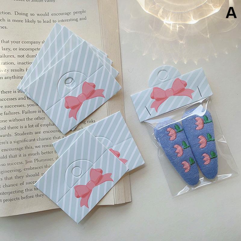 

100 шт. Складна упаковка Паперові картки Лук Картки для ювелірних виробів ручної роботи Роздрібна торгівля підвісною біркою Квіти Дисплей Картон