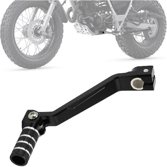 

Dirt Bike Gear Shifter Shift Lever Folding Tip CNC for TW200 2001-2025 Black чёрный