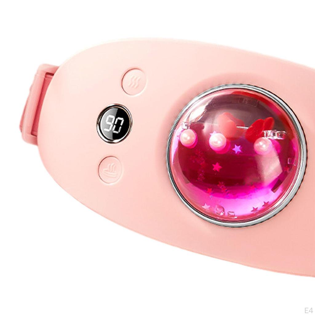 Menstruations-Heizkissen, Bauchwickelgürtel, kabellos, tragbar, für die Periode, verstellbar