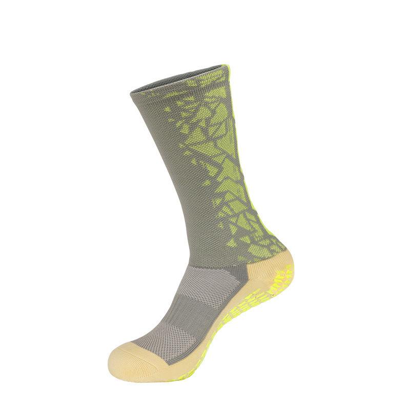 

Long Tube Professional Football Socks Men S Thickened Towel Bottom Point Rubber Socks Sweat-Absorbing And Breathable High Tube Training Non-Slip Socks adult(shoesizes38-44)