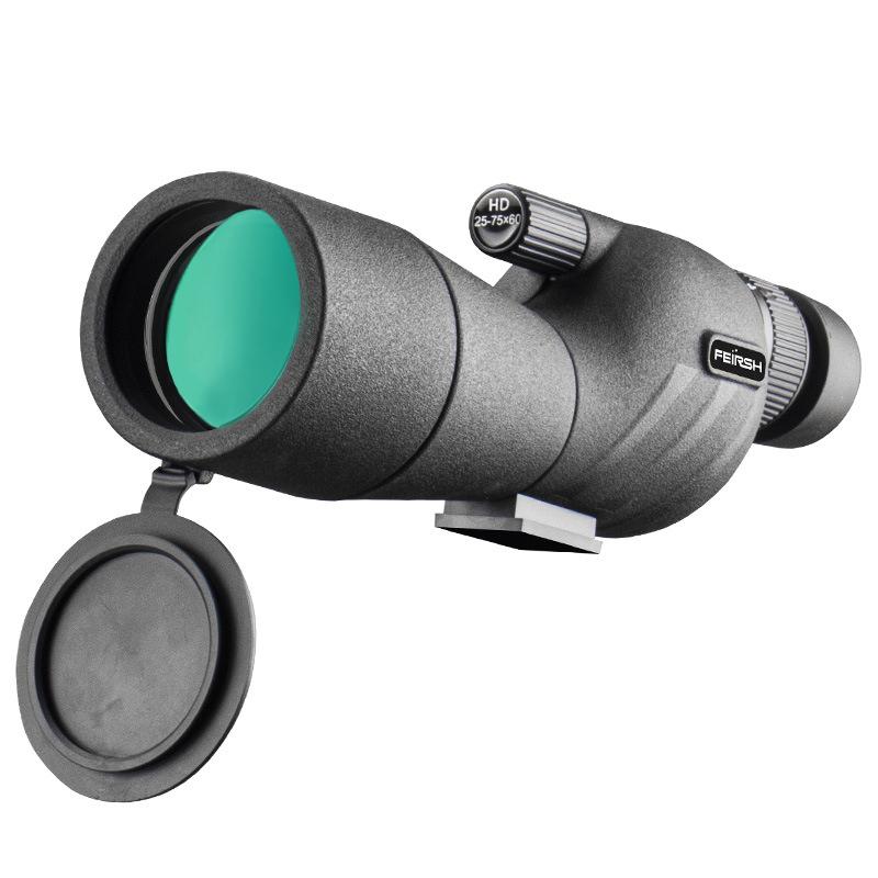 25-75x60 Powerful Spotting Scope Monoculars Zoom Telescope Binoculars Bak4 FMC Waterproof With Tripod Bird Watching Telescope