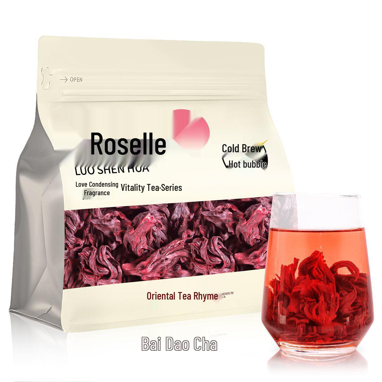 Love Condensing Floral Beauty Tea: Nourishing Rose & Eggplant 50g