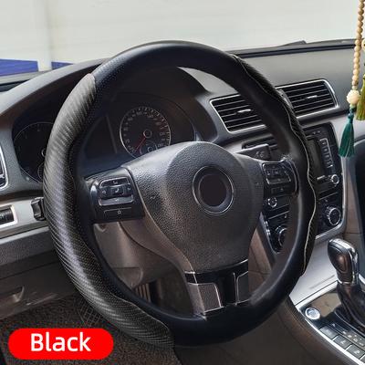 Coprivolante universale per auto in silicone in fibra di carbonio