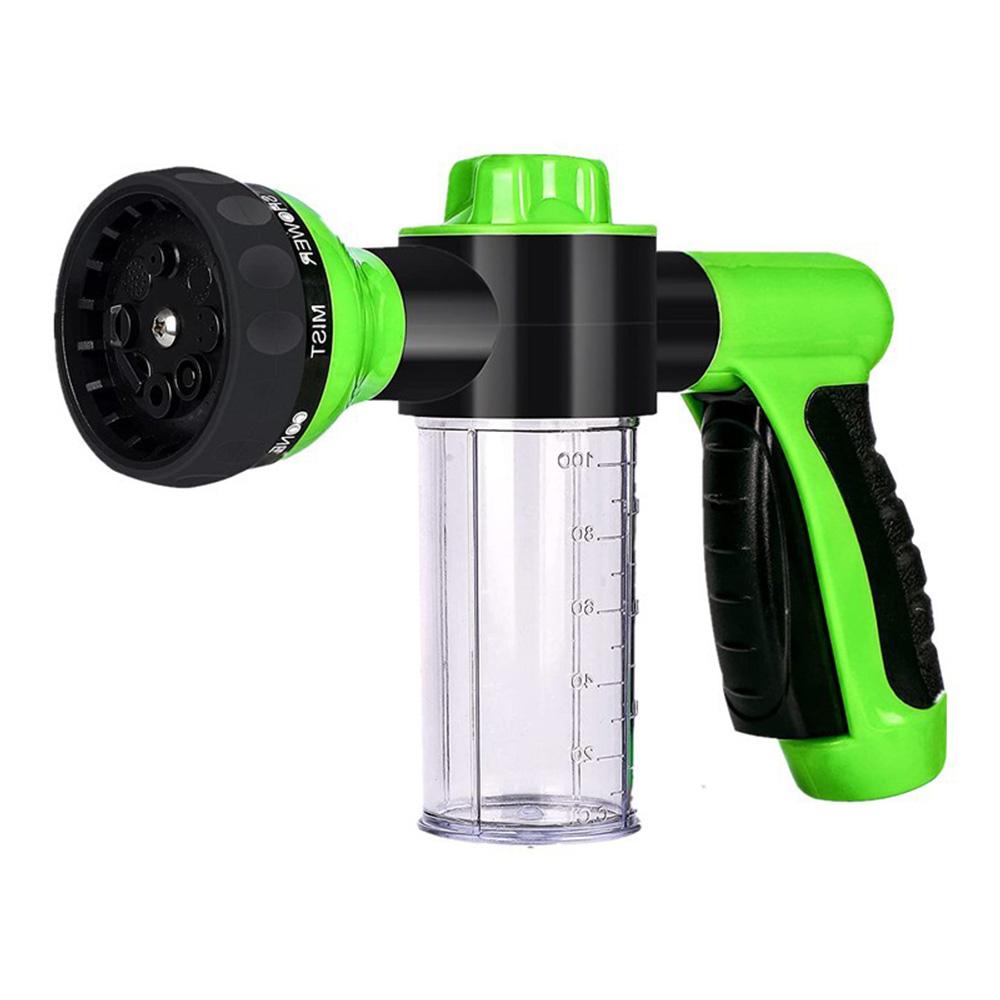 Portable Auto Foam Lance Water Gun High Pressure 3 Grade Nozzle Jet Car Washer Sprayer Cleaning Tool Hose Nozzle Soap Dispenser