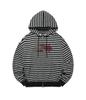 Niceghostclub Stripe Rush 3Star Hoodie Zip Up_Black(Ng2Gsum491A)