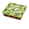 Interactive Felt Box Cat Toy with Teasing Bell Ball – Self-Play & Puzzle Maze for Boredom Relief