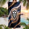 Leeds United Fußball Strandtuch Weiches Mikrofaser Sommerhandtuch Schnelltrocknendes Saugfähiges Handtuch für Strand Schwimmbad Reisen