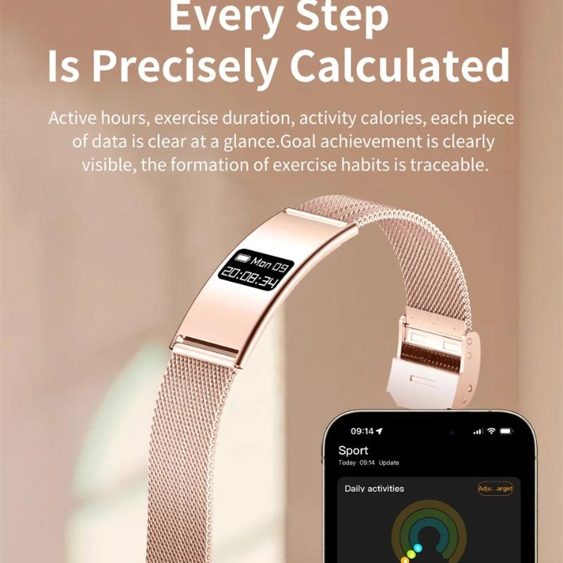 2026 Neues Smart-Armband für Damen und Herren Herzfrequenz-Schlafmonitor Gesundheits-Smart-Band Wasserdichter Sport-Schritt-Fitness-Tracker Smartwatch für Android IOS