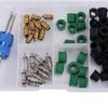 71pcs A/C Air Conditioner Valve Core R12 R134A Refrigeration Valve Core R12 / R134A AC Master Valve Core Repair Kit