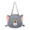 Crossbody Cute Cat & Mouse Plush Bag - Large Capacity, Lightweight, Spine-Friendly