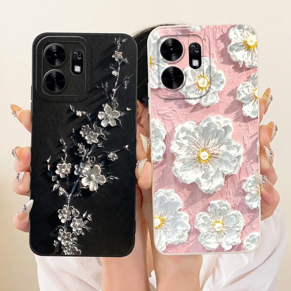 For Honor X6d LNA-NX1 2026 Cute Cat Flower Cartoon Phone Case For Honor X6D 5G Shockproof Soft Silicone Covers Bumpers