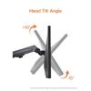 Mechanical Spring GC09-12 Desktop Monitor Mount Bracket for 13 to 27 Inch LCD Screens Monitor Holder Desk Stand Support