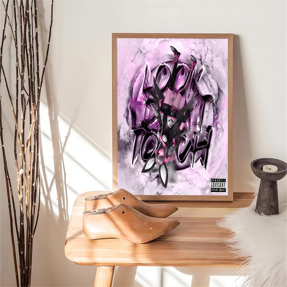 Rapper O-Odetari Classic Vintage Posters Whitepaper Prints Posters Artwork Kawaii Room Decor