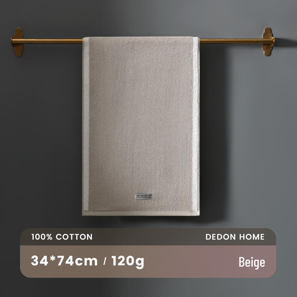 2025 New Style 7A Antibacterial Pure Cotton Lint-Free Absorbent Face Towel for Men, Women, Couples