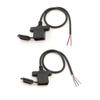 2pin 4pin DIY USB Buchse Stromanschluss Kabel Staubschutzkappe Stecker Lötkabel Buchsenanschluss Daten Ladekabel