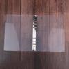 Creative Transparent Twill Pp Binder Shell A6 A5 Six-Hole B5 Nine-Hole Folder