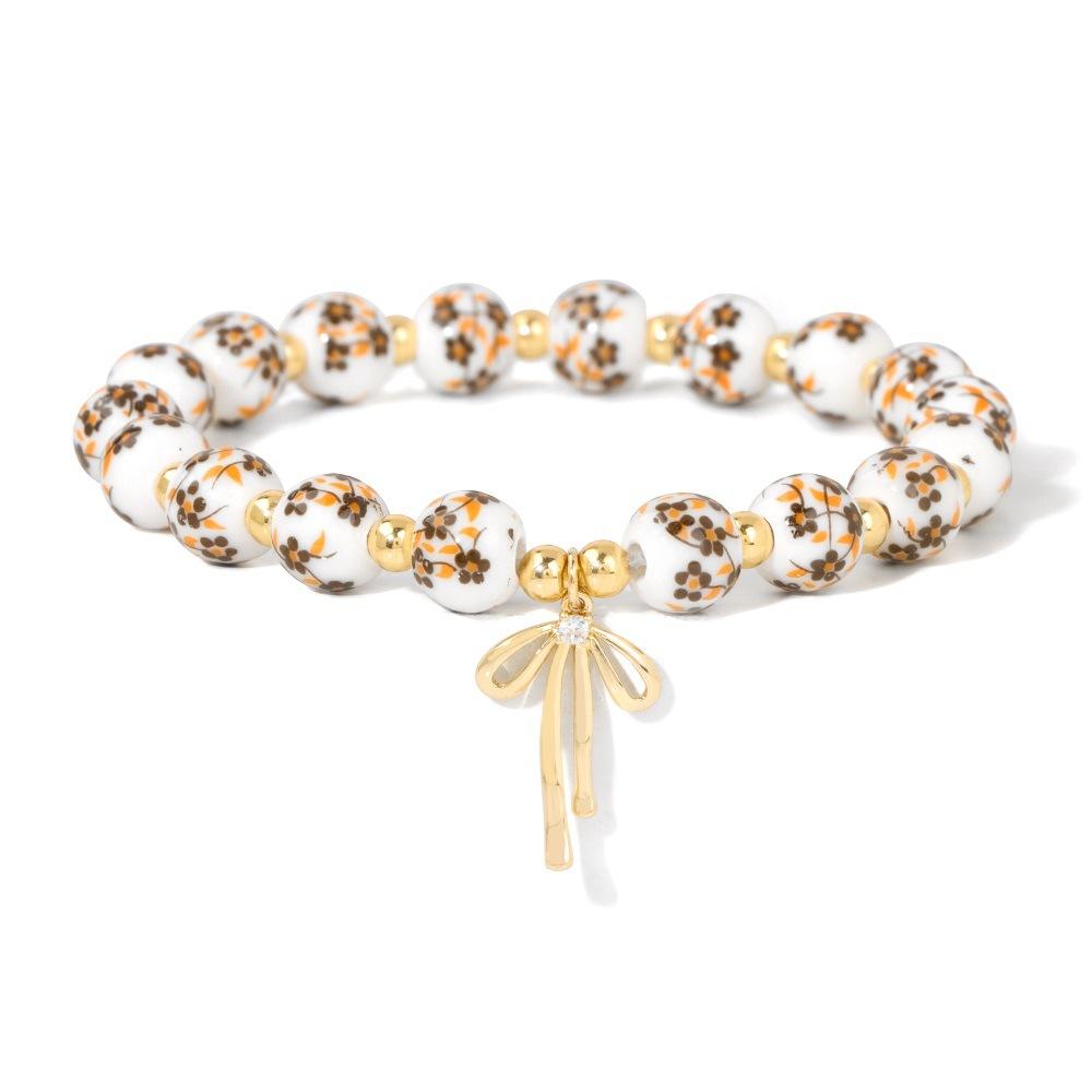 

JYL TS Bracelet Ladies Minimalist Fashionable Boosts Elegance & Joy Brown испанские виридийский