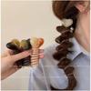 Heart Telephone Cord Hair Tie
