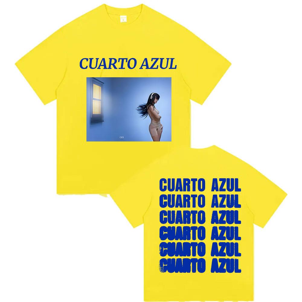 Aitana Cuarto Azul Tour 2026 Print TShirt UNISEX Women Summer Cotton Y2K Clothing Oversize Fashion Round Neck Short Sleeved Tee S