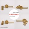 Simplicity E27 LED Wall Lamp Electroplating Hardware Rotatable Sconces Light Indoor Home Bedside Bedroom Living Room Decoration
