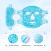 Face Ice Pack & Gel Eye Mask Gel Cooling Hot Cold Compress Pack Reusable with Soft Lining Sleeping Face SPA Beauty Tools