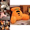 Soft Plush Dinosaur Backrest Cushion With Arms Bedside Pillow Gift