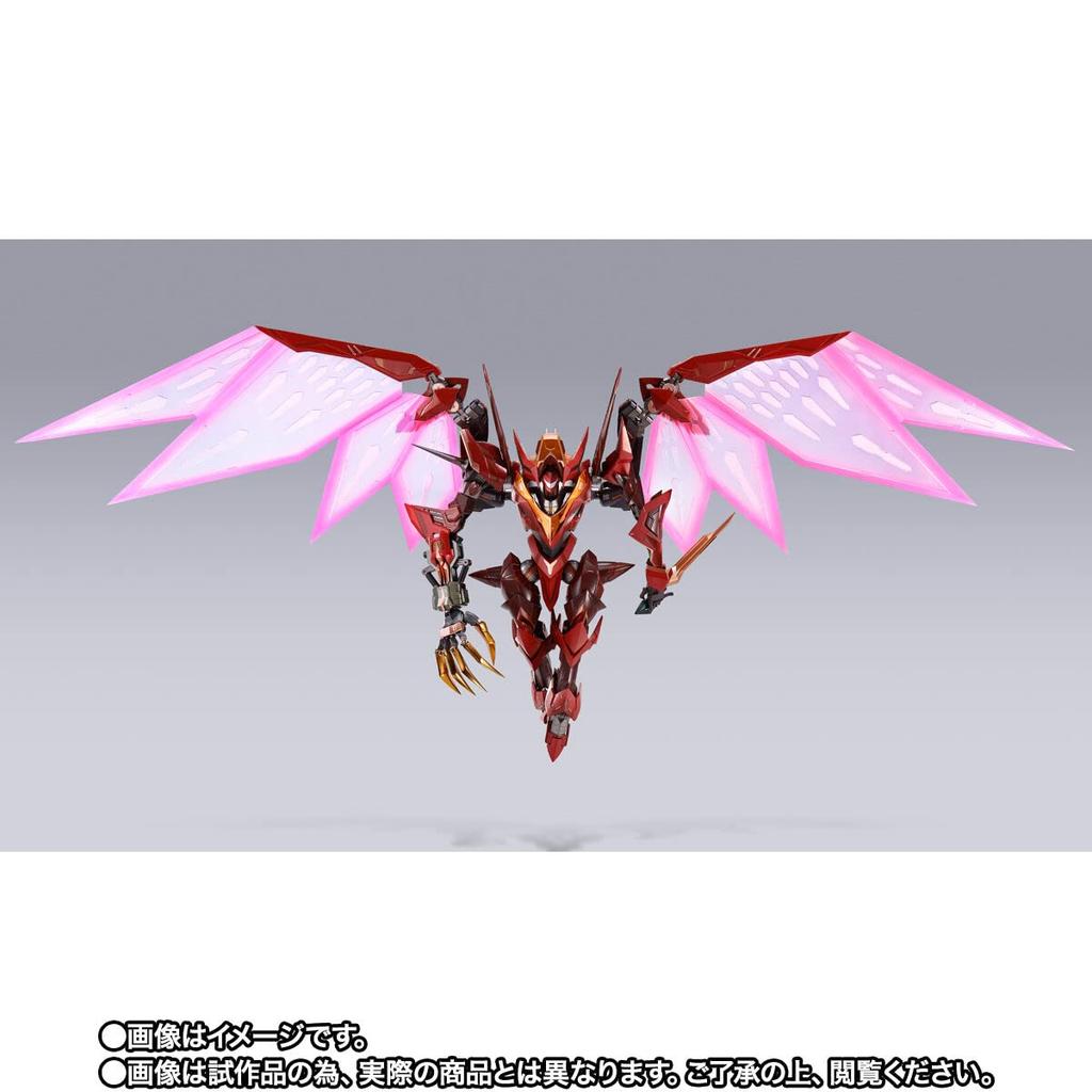 METAL BUILD DRAGON SCALE Code Geass Lelouch of the Rebellion R2 Crimson Saint Heaven Eight Pole Style 180mm Painted Movable Figure Approx.