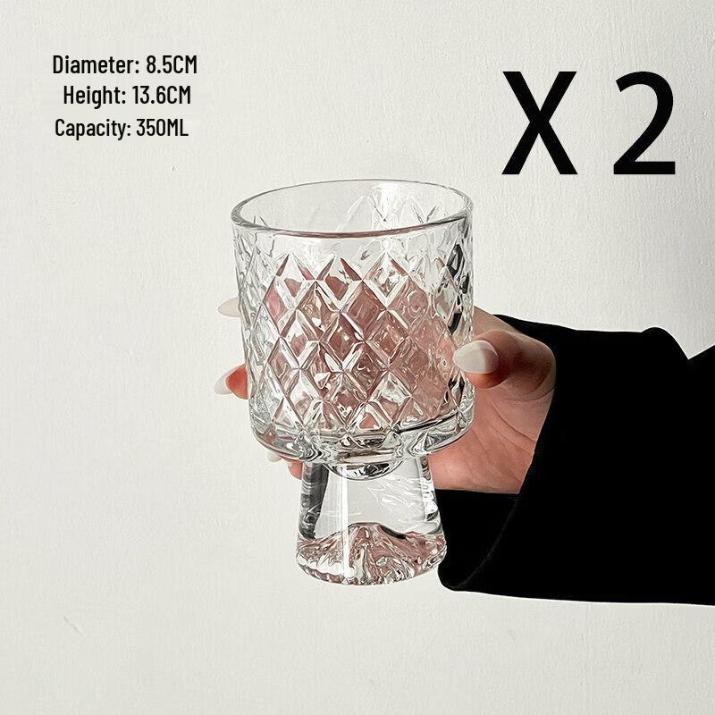 Limited Edition Pink Star Mountain Glass Gift Set