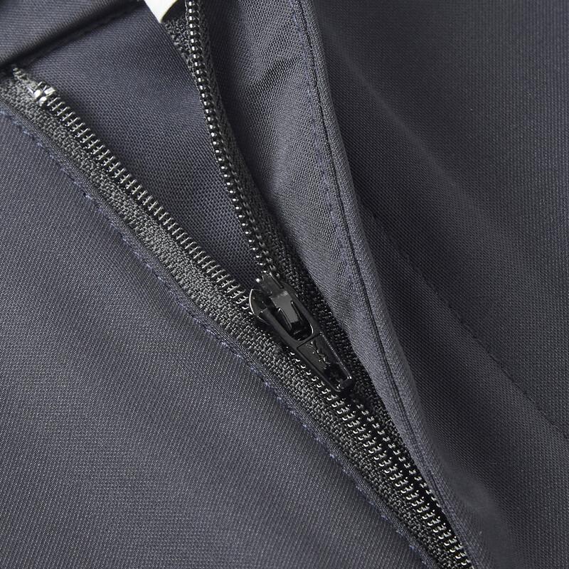 FIRS Men's Silk-Linen Blend Straight Leg Casual Pants