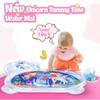 Unicorn Tummy Time Water Mats for Baby Inflatable Water Play Mats Development Indoor Toys for Infants Newborn Toddlers