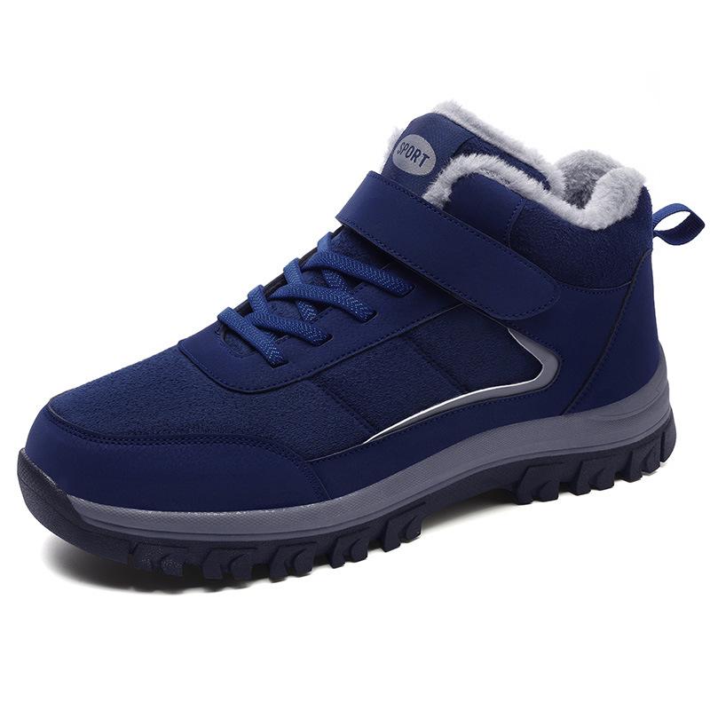 

Великі бавовняні черевики зима мати оксамит потовщені літні бавовняні черевики жіночі на товстій підошві теплі середнього віку вуличні позашляхові снігові черевики 46