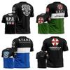 Letní 2026 Nový styl Resident Evil Umbrella Corporation Tričko - Černé Ikonické logo a slogan 3D tištěné Perfektní pro fanoušky hry