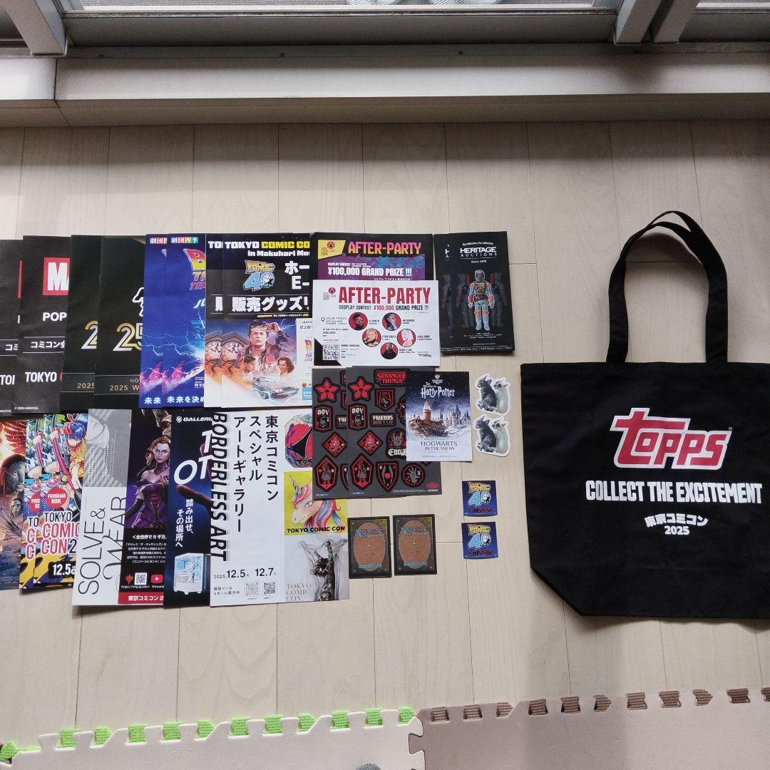 

[Б/У] Сумка-тоут Topps бонус за вход на Tokyo Comic Con 2025