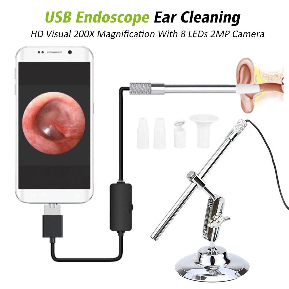 1080p USB Digital Microscope 3 In 1 Endoscope Camera IP67 1.0 Mp 200X