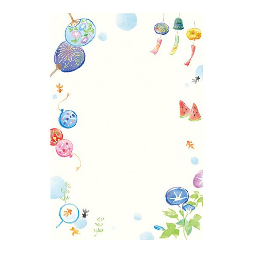 Letní pohlednice Sanrio Letní příslušenství S4002 106704 JSP2-3