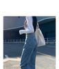 Velvet Thicken High-Waisted Wide-Leg Jeans for Women - Winter 2025 Collection, Loose Straight-Leg, Floor-Length Pants