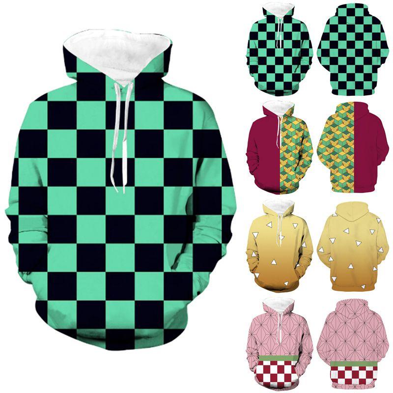 Demon Slayer Kimetsu No Yaiba 3d Printed Hoodie Sweatshirt Cozy Pullover Coat