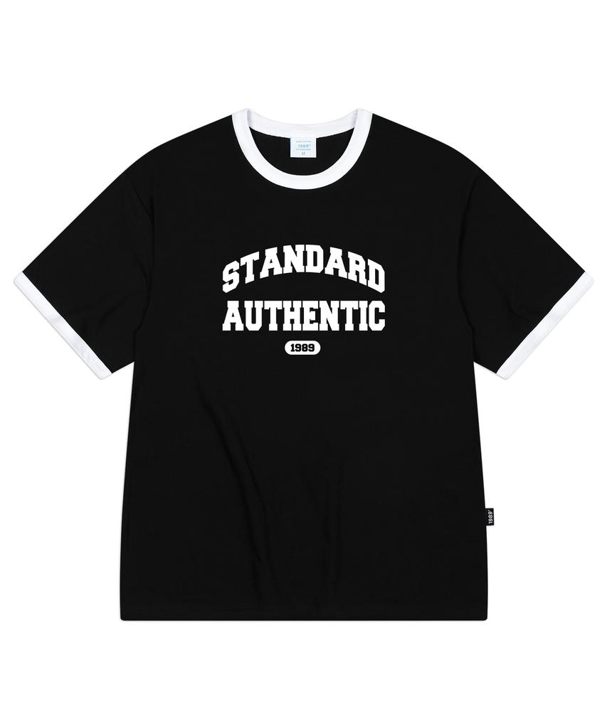 1989STANDARD Authentic Cool Cotton Ringer Short Sleeve (Srsstd-0007)
