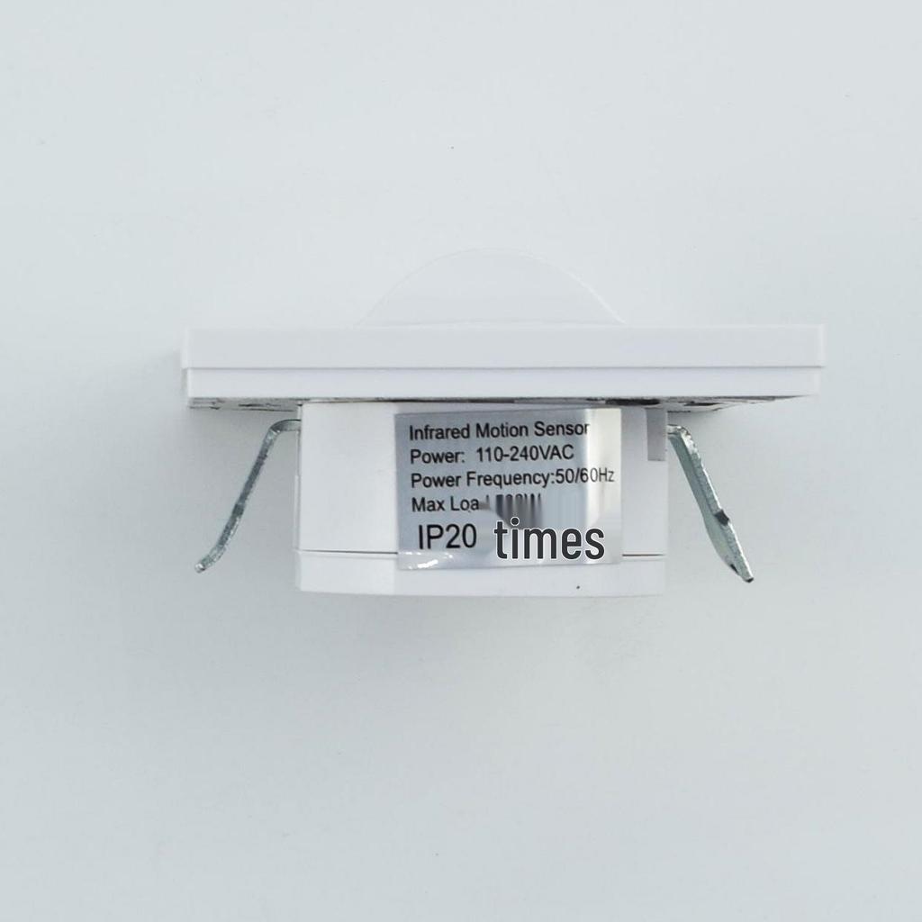 Compact Infrared Motion Sensor Switch with Standard Switch Function