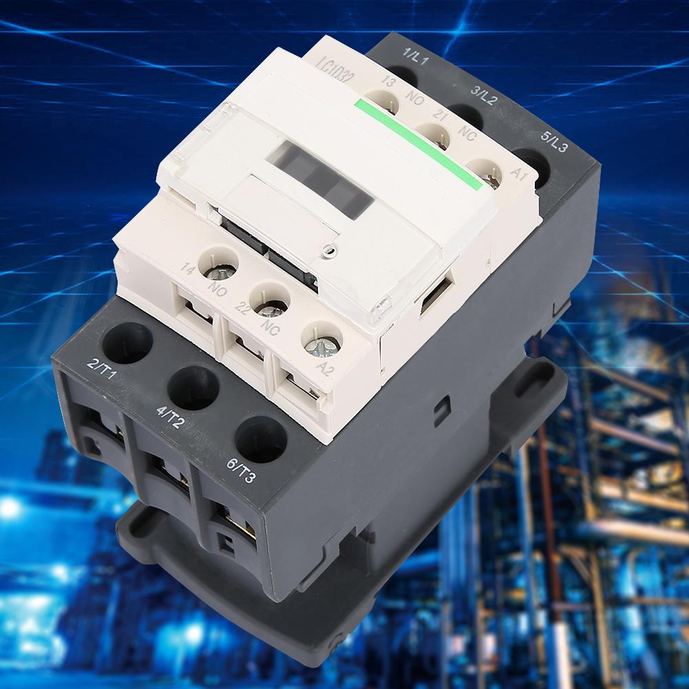 LC1D NEW Electric 5060Hz 3 Poles Coil AC Contactor?220V 32A