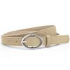 Casual Suede Leather Belt Luxury Design Waistband Trendy Business Waist Belt  For Women