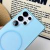 Ultra Thin Matte Hard PC Magnetic Case For Samsung Galaxy S25 S24 S23 Ultra Candy Wireless Charging ForMagsafe Cover Fundas